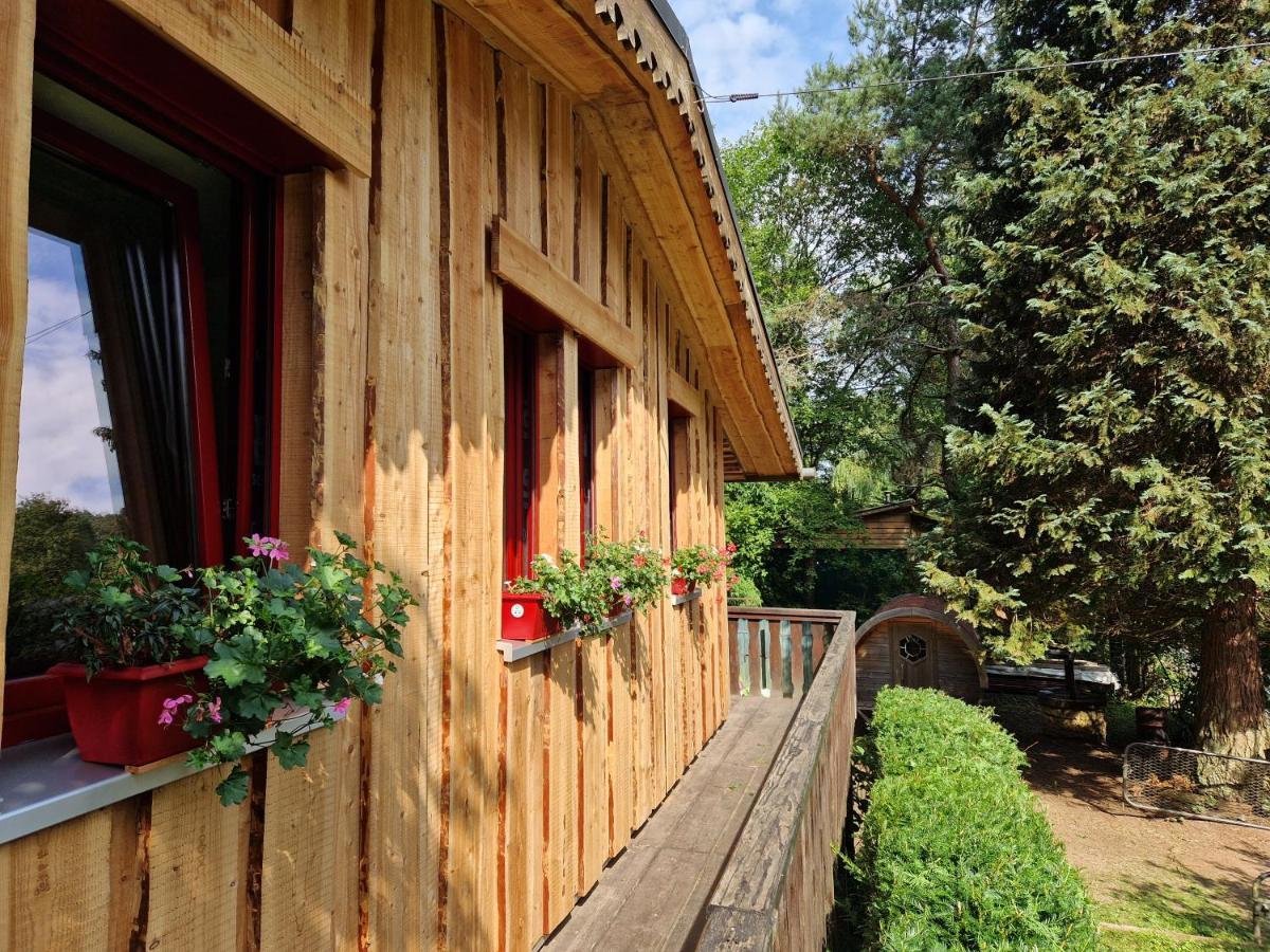Chalet De La Foret 1 A 6 Pers Saint-Sauveur  Екстер'єр фото